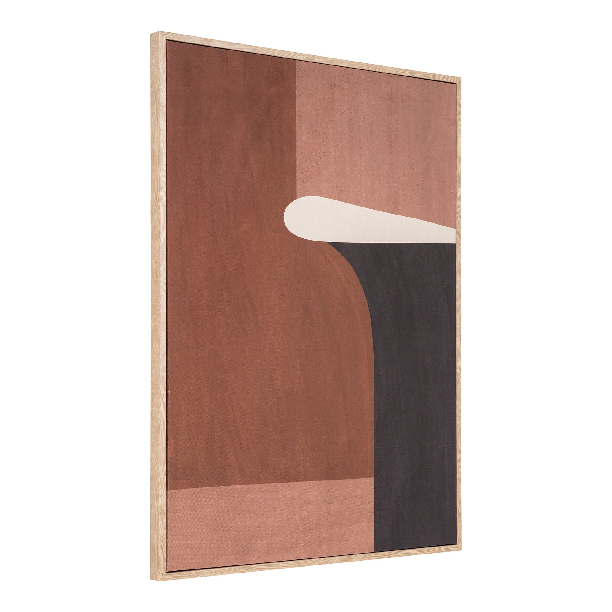 Farbe  Cape Town – Leinwandbild, braun/beige, 50×70 cm